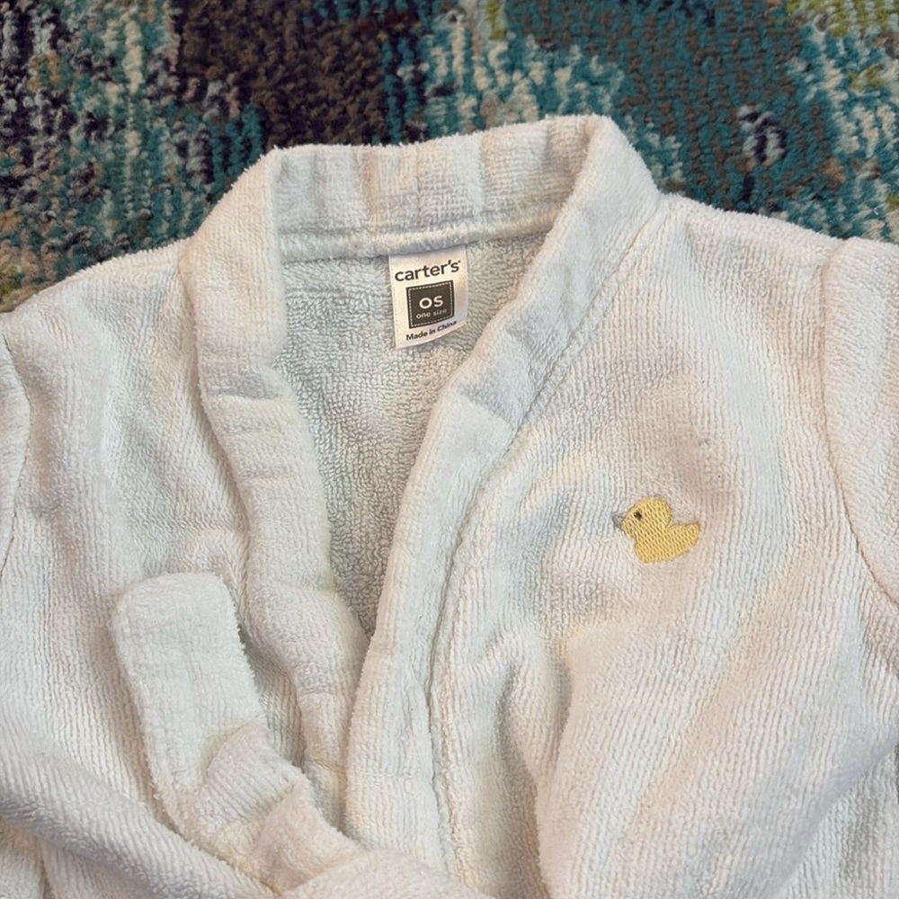Carters Terry Robe - Picture 2 of 4